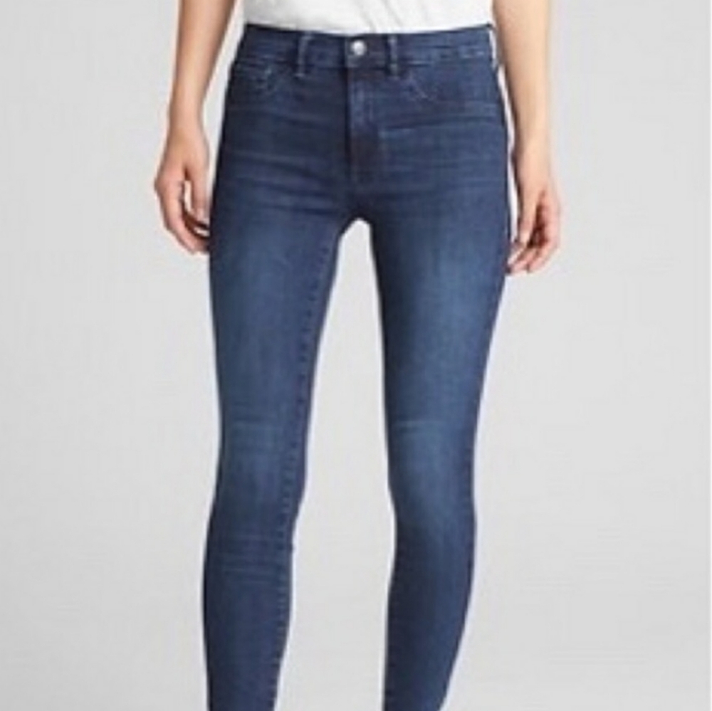 Gap Skinny Roll Up Jeans